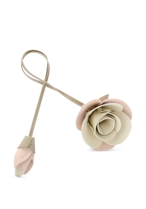 Furla Allegra rose-shaped charm - Neutrals