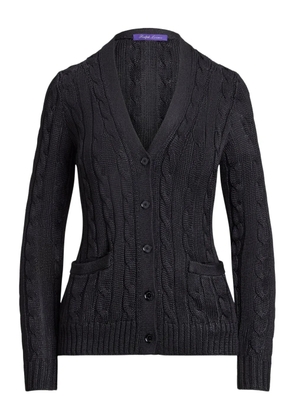 Ralph Lauren Collection cable-knit cardigan - Black