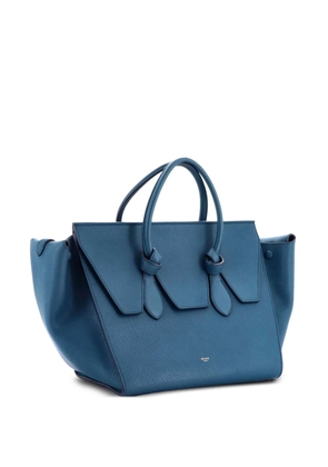 Celine Pre-Owned Tie Knot Grainy Leather Small tote bag - Blue