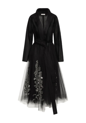 Oscar de la Renta Foxglove coat - Black