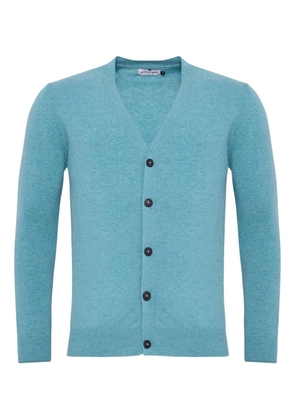 LOJA DAS MEIAS button v-neck cardigan - Blue
