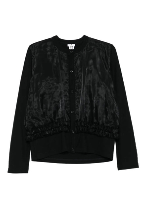Noir Kei Ninomiya wool cardigan - Black