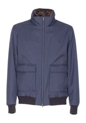 Herno zip-up bomber jacket - Blue