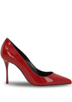 Sergio Rossi 90mm Godiva heeled pumps - Red