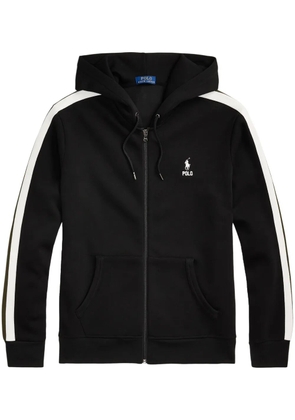 Polo Ralph Lauren embroidered-logo hoodie - Black