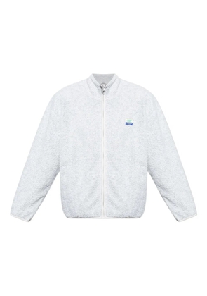 American Vintage fleece zip-up jacket - Grey