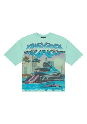 GODSPEED Memento Vivere graphic T-shirt - Green