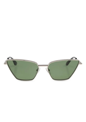 Alexander McQueen Eyewear T-Bar sunglasses - Silver