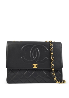 CHANEL Pre-Owned 1990-2000s Straight Flap shoulder bag - Black