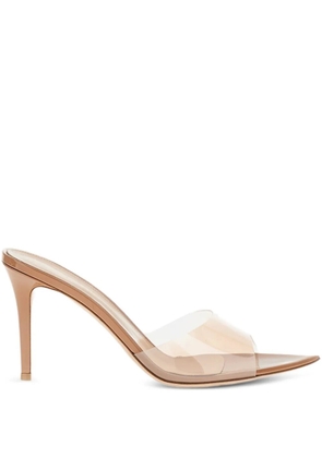 Gianvito Rossi 85mm Elle 85 pointed-toe pumps - Brown