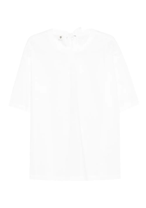 The Garment Cyprus tie-neck T-shirt - White