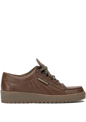 Musto textured lace-up sneakers - Brown