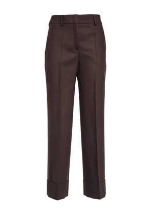 Incotex Arlys cuffed-hem tailored trousers - Brown