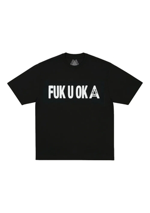 Palace logo-print T-shirt - Black