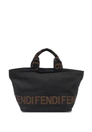 Fendi Pre-Owned logo-detail tote bag - Brown