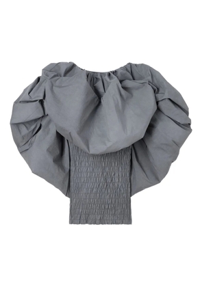 Sunnei smocked top - Grey