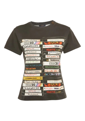 Louis Vuitton Pre-Owned cotton printed T-shirt - Black