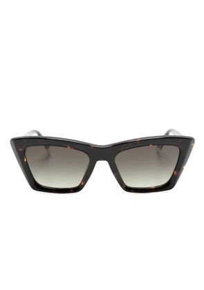 GIGI STUDIOS Esmeralda cat-eye sunglasses - Brown
