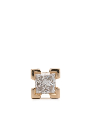 Maria Black 14K yellow gold Modular Square diamond earring