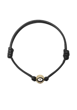 Nialaya Jewelry Evil Eye string bracelet - Gold