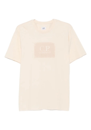 C.P. Company logo-detail T-shirt - Neutrals