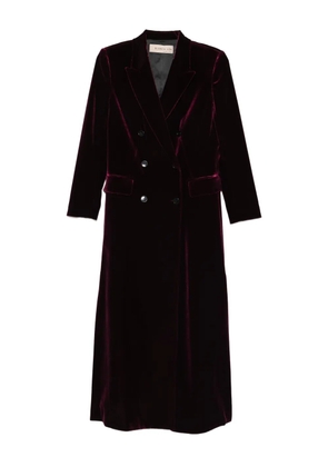 Blanca Vita double-breasted coat - Purple