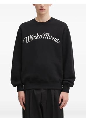 WACKO MARIA logo-detail sweatshirt - Black