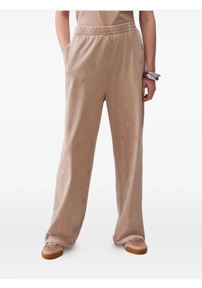 LIU JO logo trousers - Neutrals