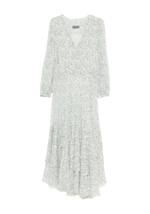 STYLAND floral-print pleated dress - Green