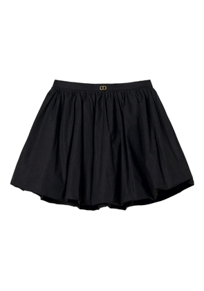 TWINSET cotton-blend skirt - Black