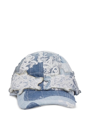 Who Decides War Thorn Grid baseball cap - Blue