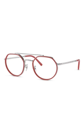 Ray-Ban hexagon-frame glasses - Red