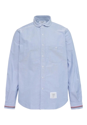 Thom Browne collared long-sleeve shirt - Blue