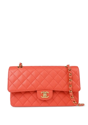 CHANEL Pre-Owned 2003 medium Classic Double Flap shoulder bag - Orange