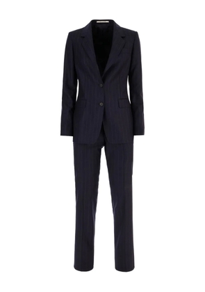Tagliatore pinstripe-pattern single-breasted suit - Blue