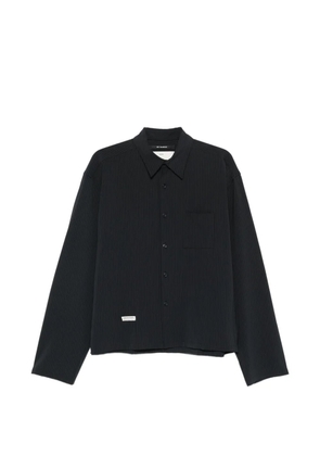 Song For The Mute pinstripe chest-pocket shirt - Blue
