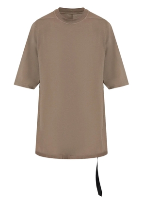 Rick Owens DRKSHDW rear stitch-detailing t-shirt - Brown