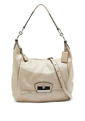 Coach Vintage Pre-owned leather shoulder bag - Neutrals