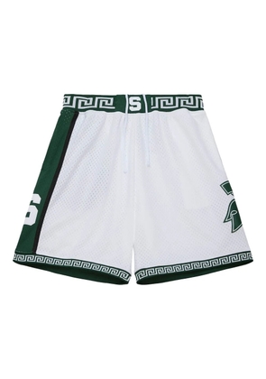 Mitchell & Ness NCAA Mich State 1999 shorts - White