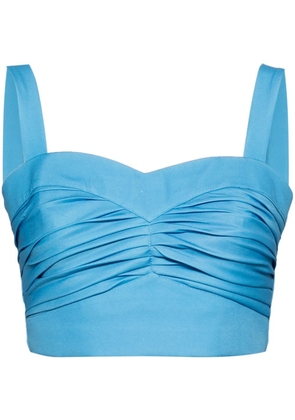 Bambah Hibiscus bustier - Blue