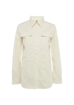 TOTEME cotton patch-pocket shirt - Neutrals