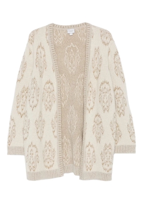 Giambattista Valli geometric-pattern cardigan - Neutrals