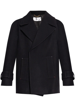 Victoria Beckham wool double breasted coat - Black