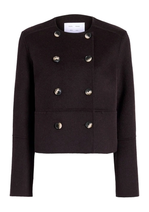 Proenza Schouler White Label Courtney double-breasted wool jacket - Brown