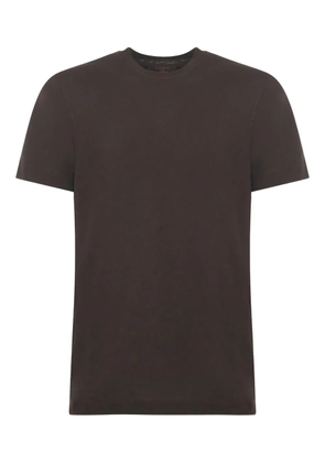 Zanone cotton T-shirt - Brown