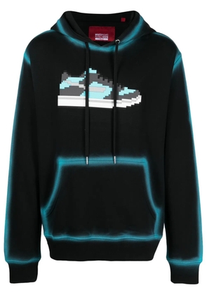 Mostly Heard Rarely Seen 8-Bit T & CO graphic-print cotton hoodie - Black