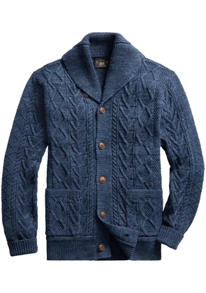 Ralph Lauren RRL cable-knit cardigan - Blue