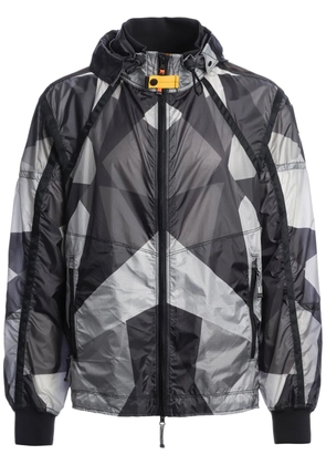 Parajumpers geometric-pattern jacket - Black