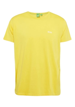 BOSS pre-owned logo-print short-sleeve T-shirt - Yellow