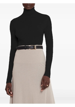 arch4 ribbed cashmere sweater - Black